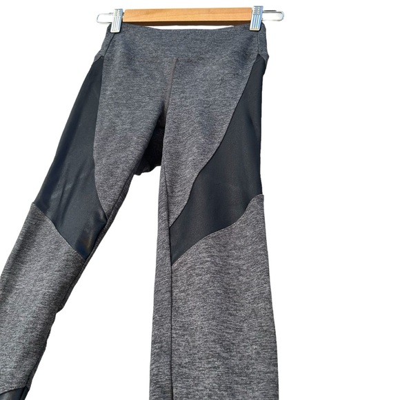 KORAL Forge Leggings SMALL  Gray Black Trim Athleisure DarkAcademia Goth Witchy - Picture 8 of 11
